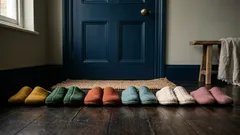 Bör man erbjuda tofflor till gästerna? Och vad kan man erbjuda istället