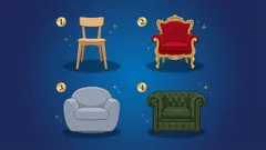 Personlighetstest: Välj en stol och upptäck vilken roll du spelar i umgänget