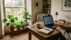 Hemmakontoret: Så skapar du en bekväm miljö för produktivt arbete hemifrån