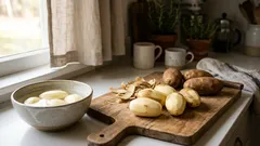 Gör aldrig så här med potatis – de blir mörka efter skalningen, och här är vad det betyder